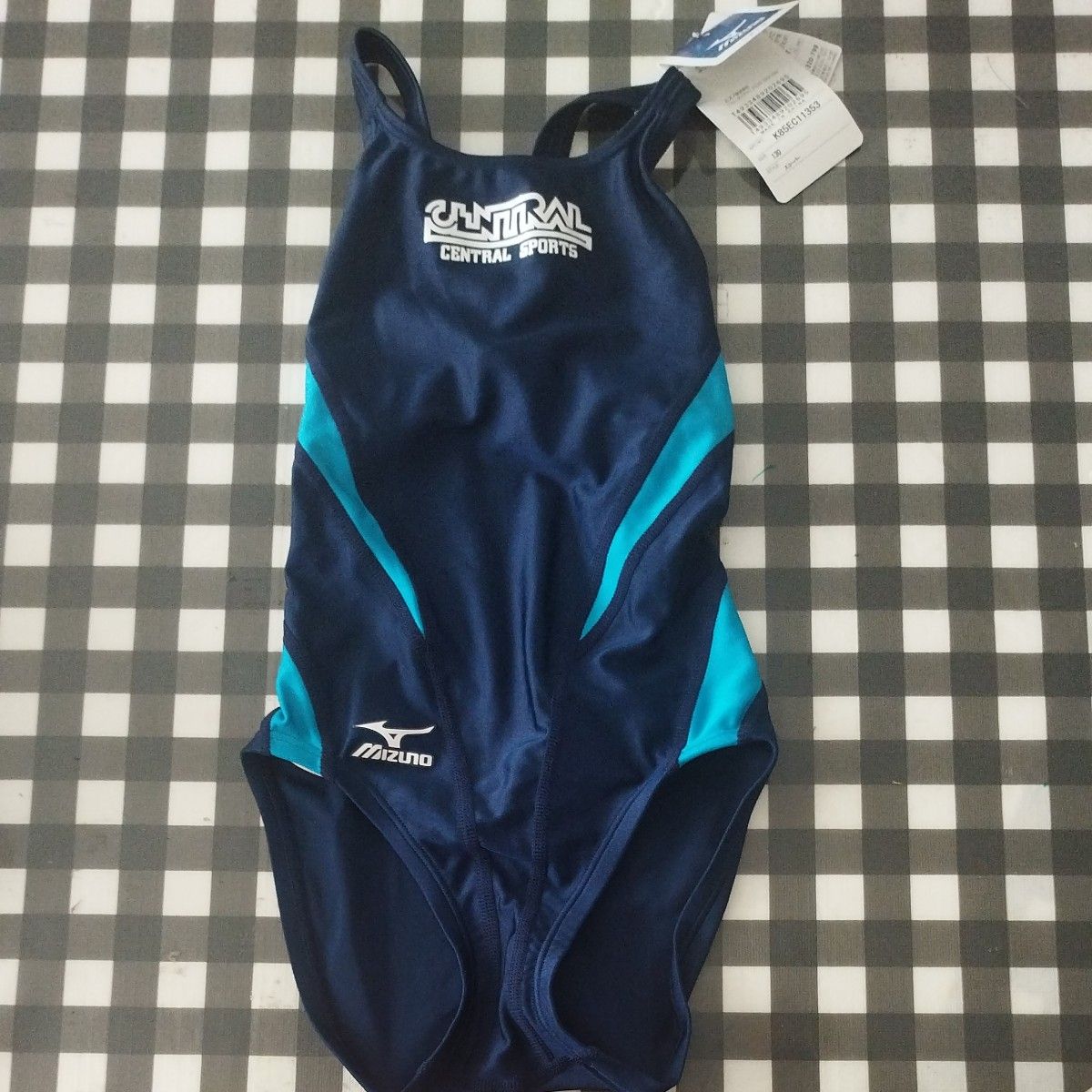 【新品】　セントラルスポーツ ミズノ 競泳水着 MIZUNO スポーツ水着 水着　130サイズ