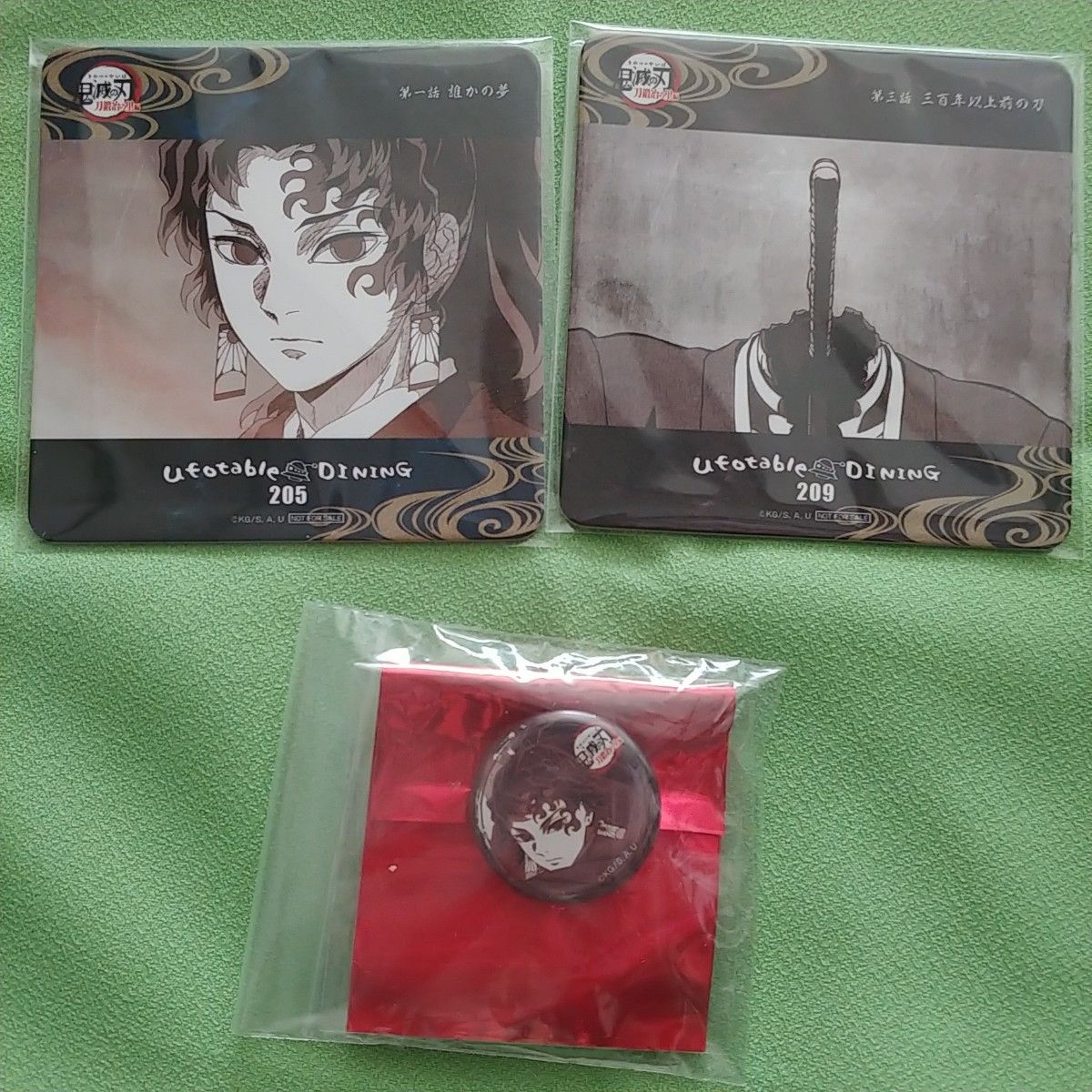鬼滅の刃 ufotable DINING 刀鍛冶の里編 ノベルティ コースター 鬼滅の刃 ufotable DINING 刀鍛冶の里編 ノベルティ コースター