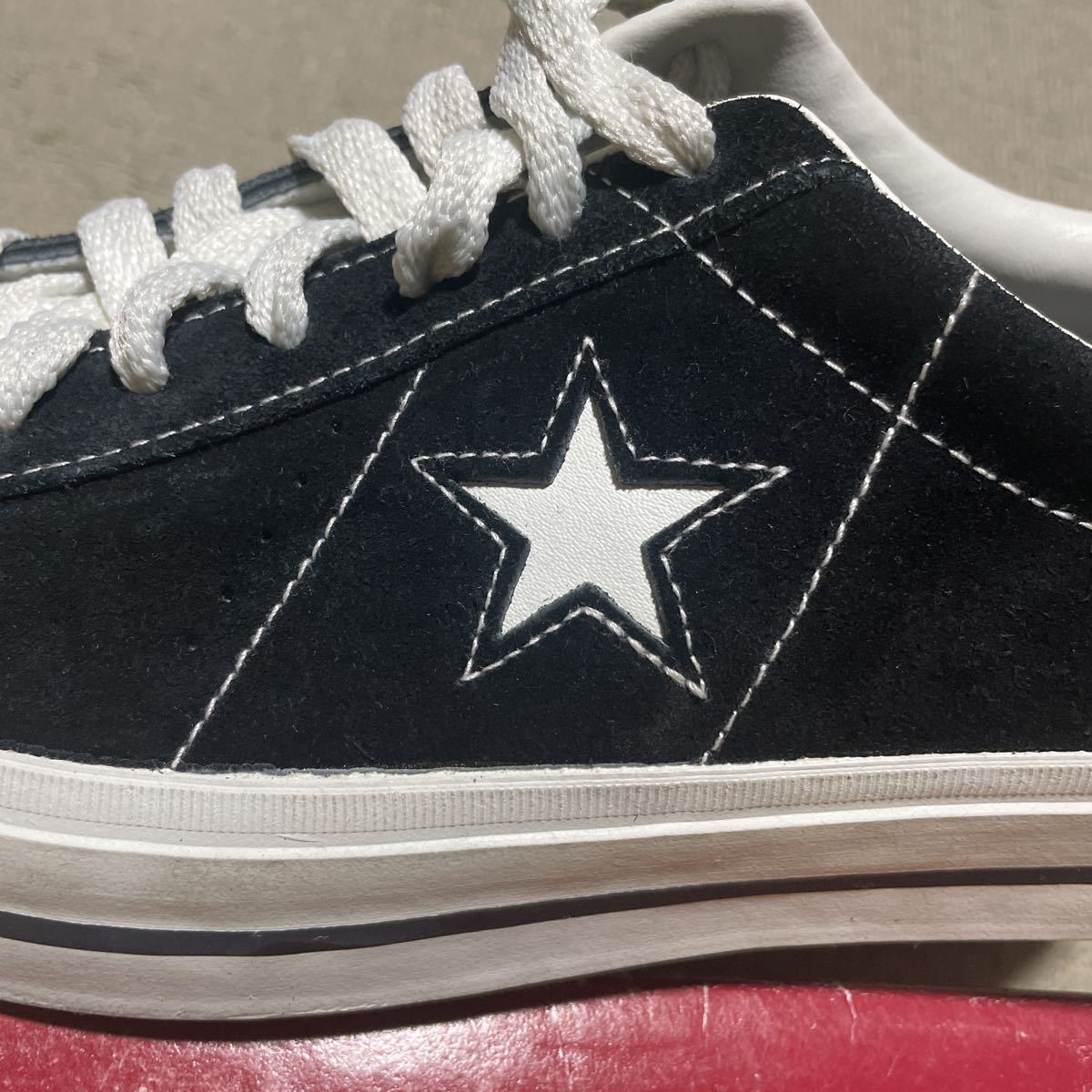 デッド 箱付き 90s Converse One star suede コンバース ワンスター