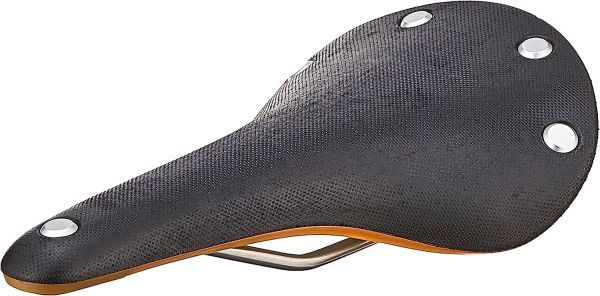 本物の BROOKS 自転車 NATURAL BLACK C17 CAMBIUM サドル 快適性を追求