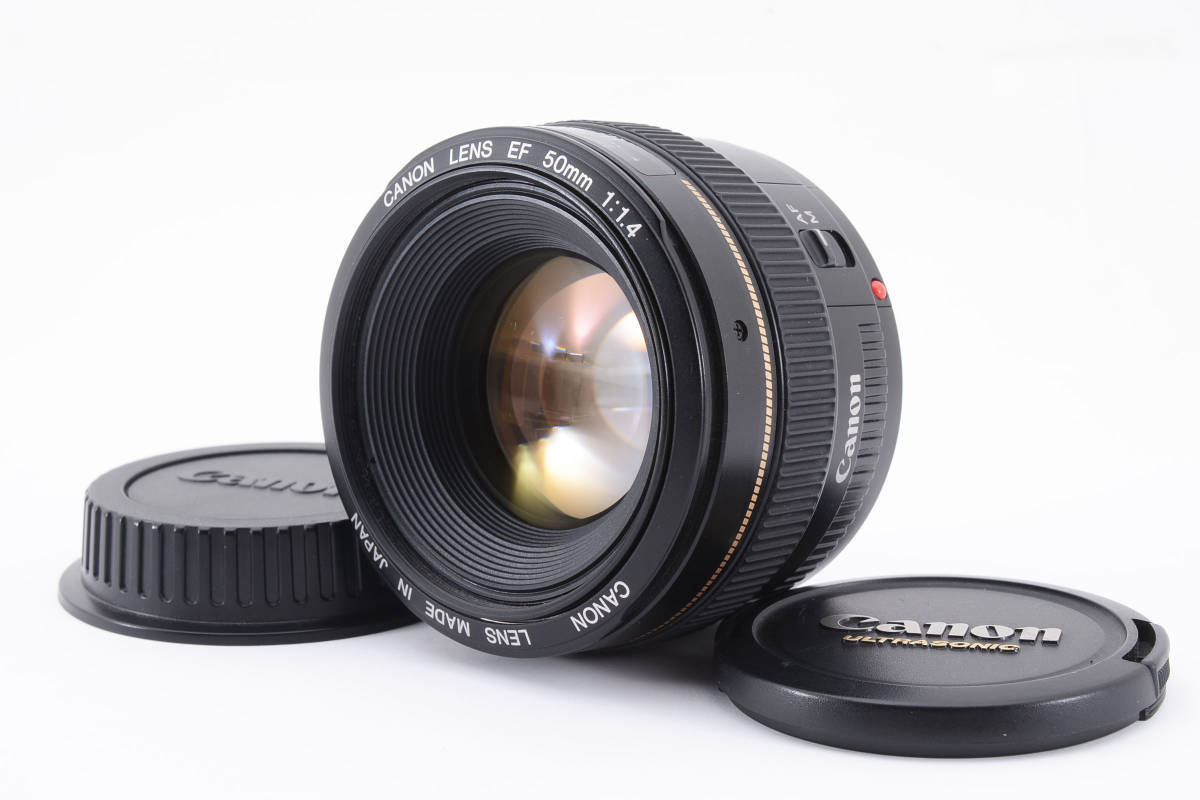 激安】 EF キヤノン Canon 極上品! 50mm 単焦点レンズ USM F1.4