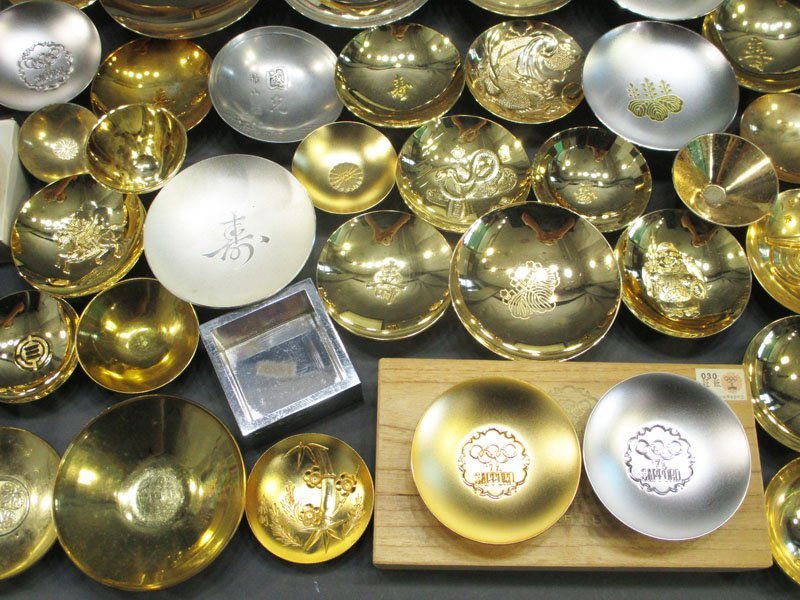 4055 金盃 銀盃 等 まとめて/24KGP 洋銀 SILVER 内閣総理大臣 4055 金盃 銀盃 等 まとめて/24KGP 洋銀 SILVER 内閣総理大臣