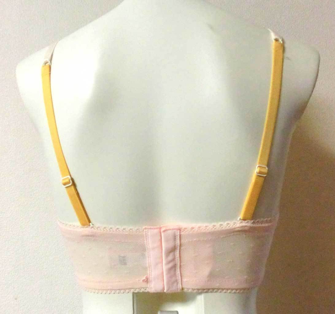 30 新品 トリンプ ピンク C70 AMST1275 Bustier JX 肌魅せファッションにぴったりなショートビスチェ ブラ AMOSTYLE アモスタイル_画像4