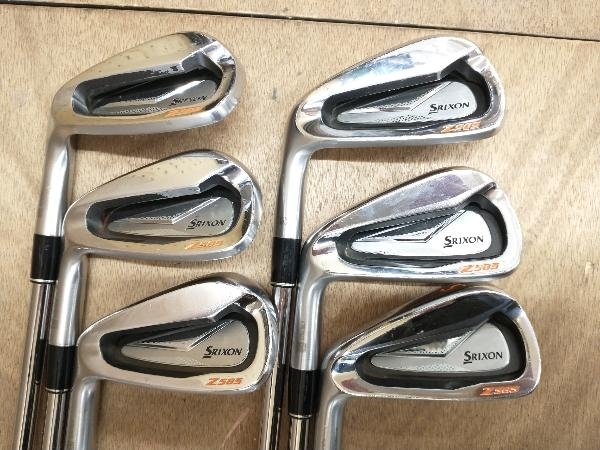 返品交換不可】 SRIXON DUNLOP Z585 アイアンセット レフティ