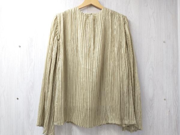 人気商品！】 ハイク tops pleated random 2022SS HYKE 長袖シャツ