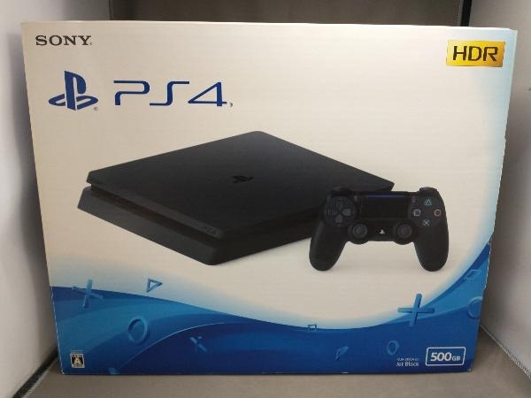 2022最新作】 PlayStation4 ジェット・ブラック 500GB (CUH2100AB01