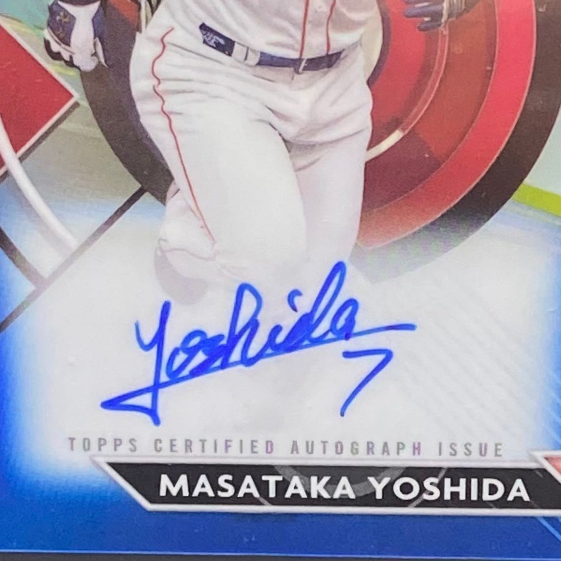 Topps Finest レッドソックス 吉田正尚 直筆サイン カード ルーキー