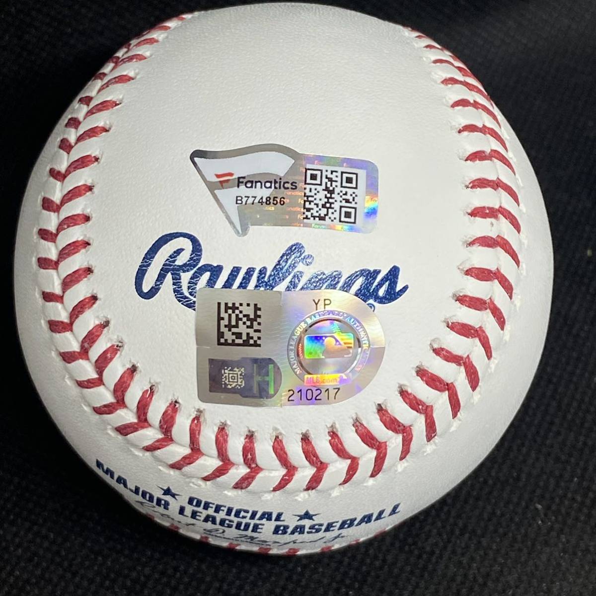  regular goods enzerus large . sho flat Mali na-zichi low dual autograph autograph ball MLB Fantatics tent gram 