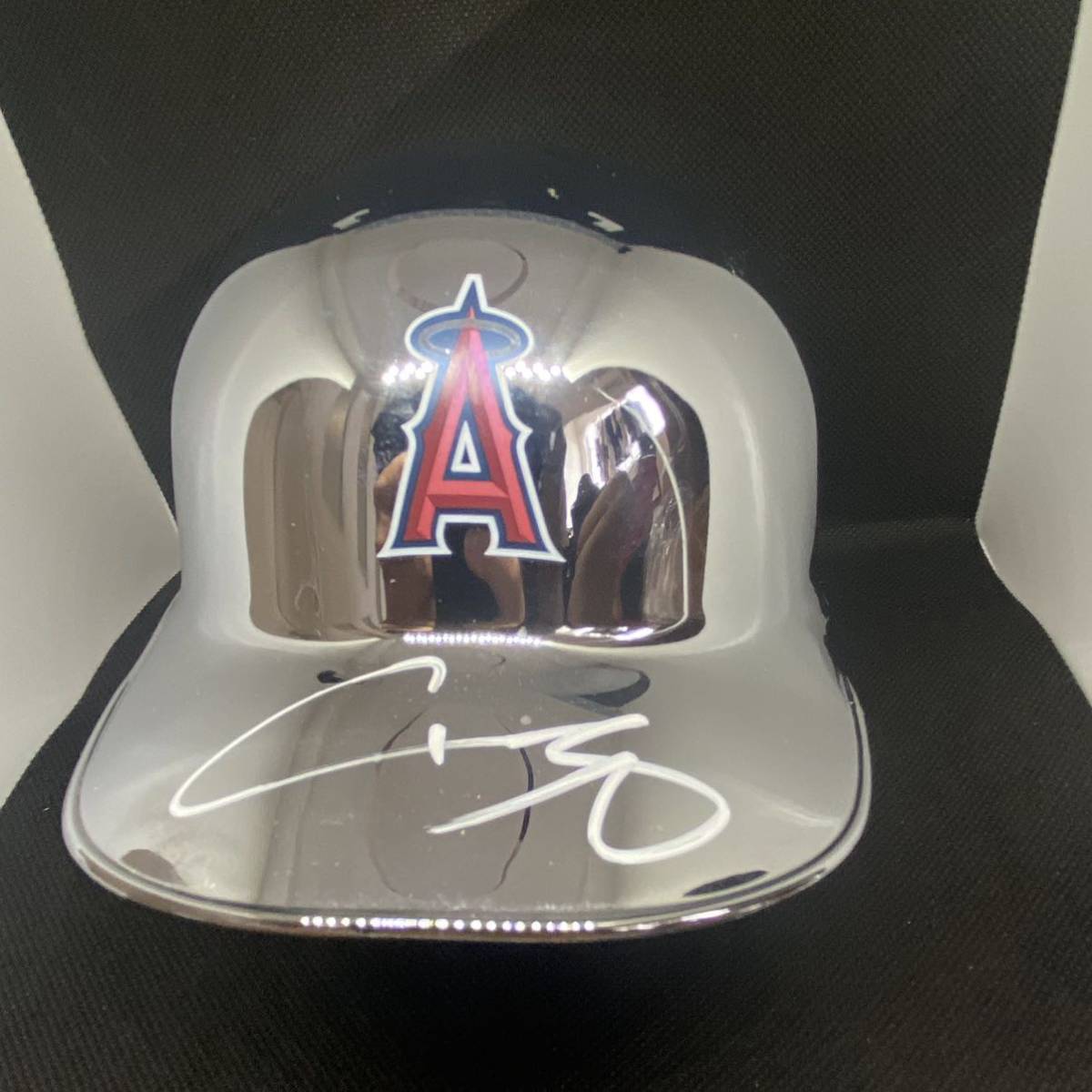  regular goods Los Angeles enzerus large . sho flat autograph autograph helmet MLB Fantatics tent gram 