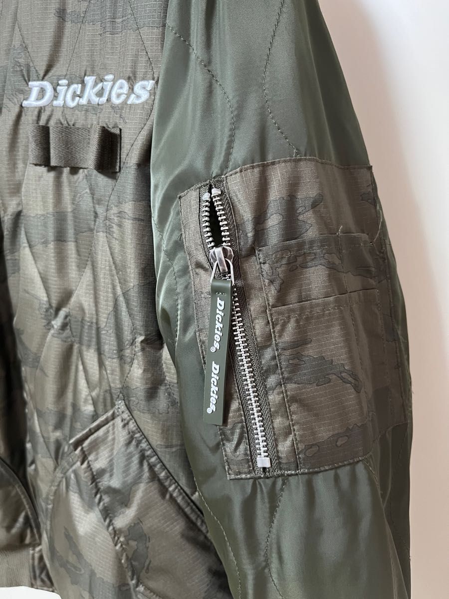 Dickies  リバーシブル jacket 迷彩 ディッキーズ ジャケット モコモコ アウター 