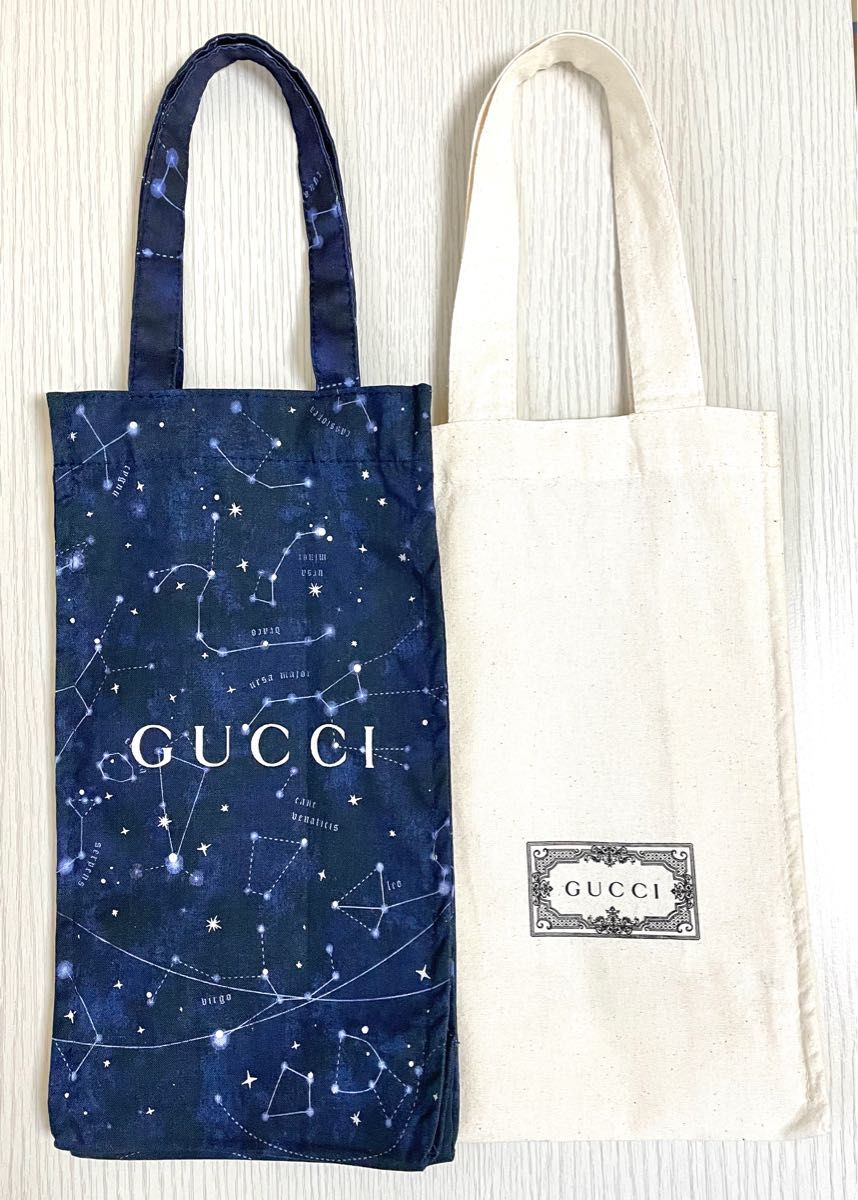 GUCCI グッチ エコバッグ (ショッパー) 2点セット|Yahoo!フリマ GUCCI グッチ エコバッグ (ショッパー) 2点セット|Yahoo!フリマ