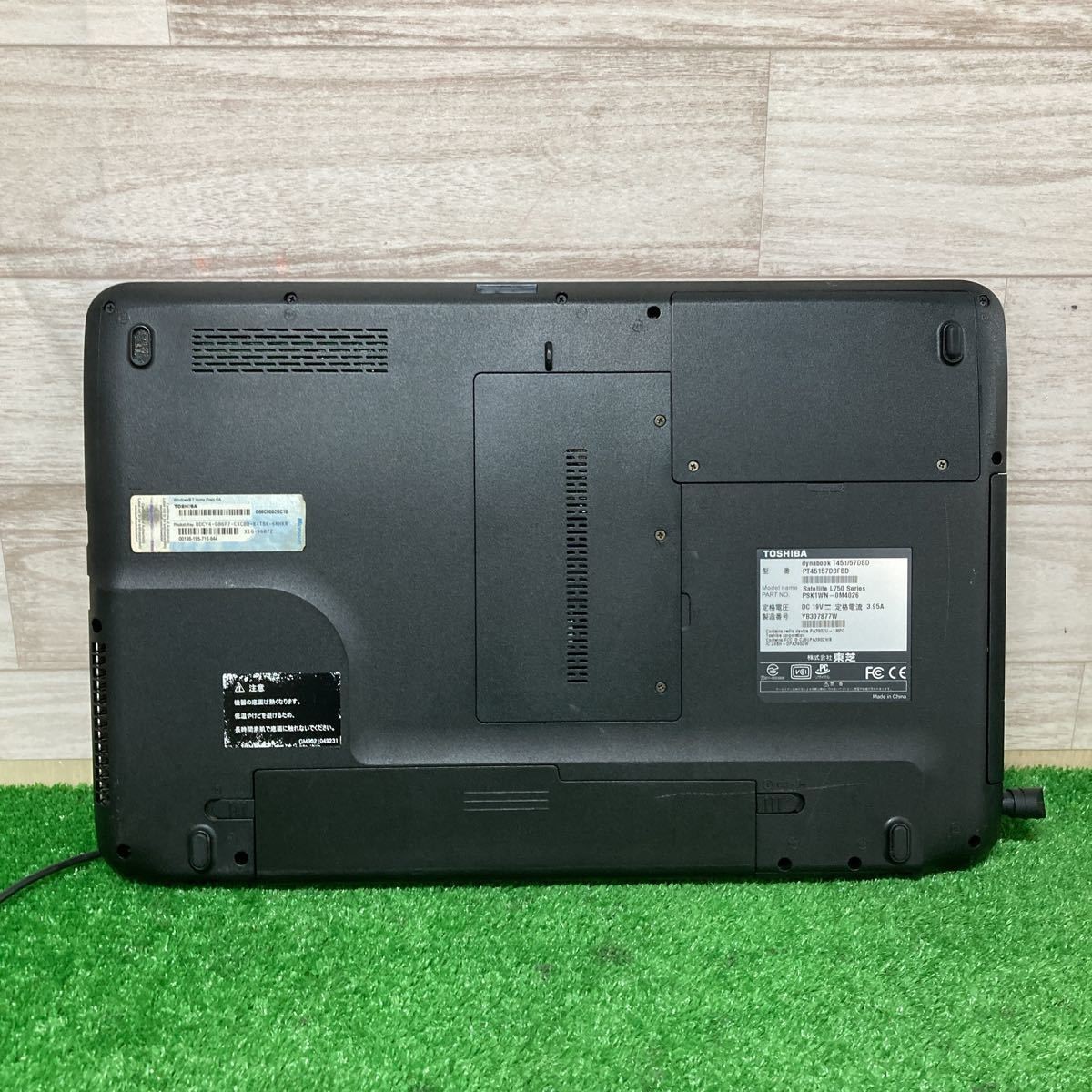 MY5-389 激安 最新OS Windows11Pro ノートPC TOSHIBA dynabook T451/57DBD Core i7 2670QM メモリ4GB HDD500GB Webカメラ搭載 Office 中古_画像7