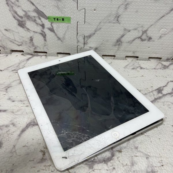 TB-8 激安 タブレット iPad A1416 液晶割れ 通電未確認 ジャンク_画像1