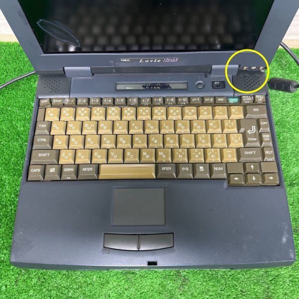 PCN98-209 激安 PC98 ノートブック NEC PC-9821Nr15/S14F 通電不可 ジャンク_破損