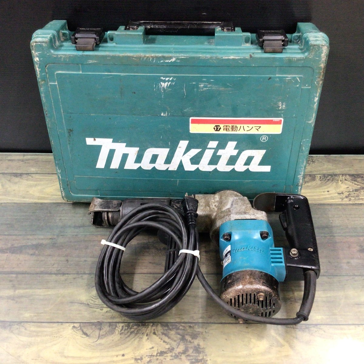 リアル 【中古品】 マキタ makita 17mm 六角 電動ハンマ HM0810