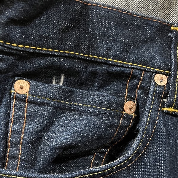 EVISU Lot. 2001 デニム ショートパンツ サイズW38 濃紺 エヴィス