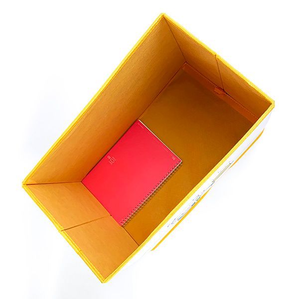 こぐまちゃん ストレージBOX (ホットケーキ) オレンジ スツール おもちゃ箱_画像7
