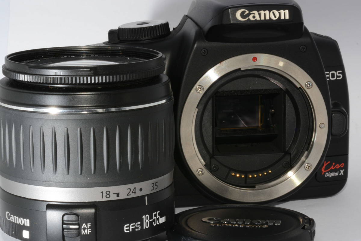 ２-２ ★　198-2　キャノン　Canon EOS Kiss Digital X 1110507719 / Canon EF-S 18-55mm F3.5-5.6 II USM 2730019562