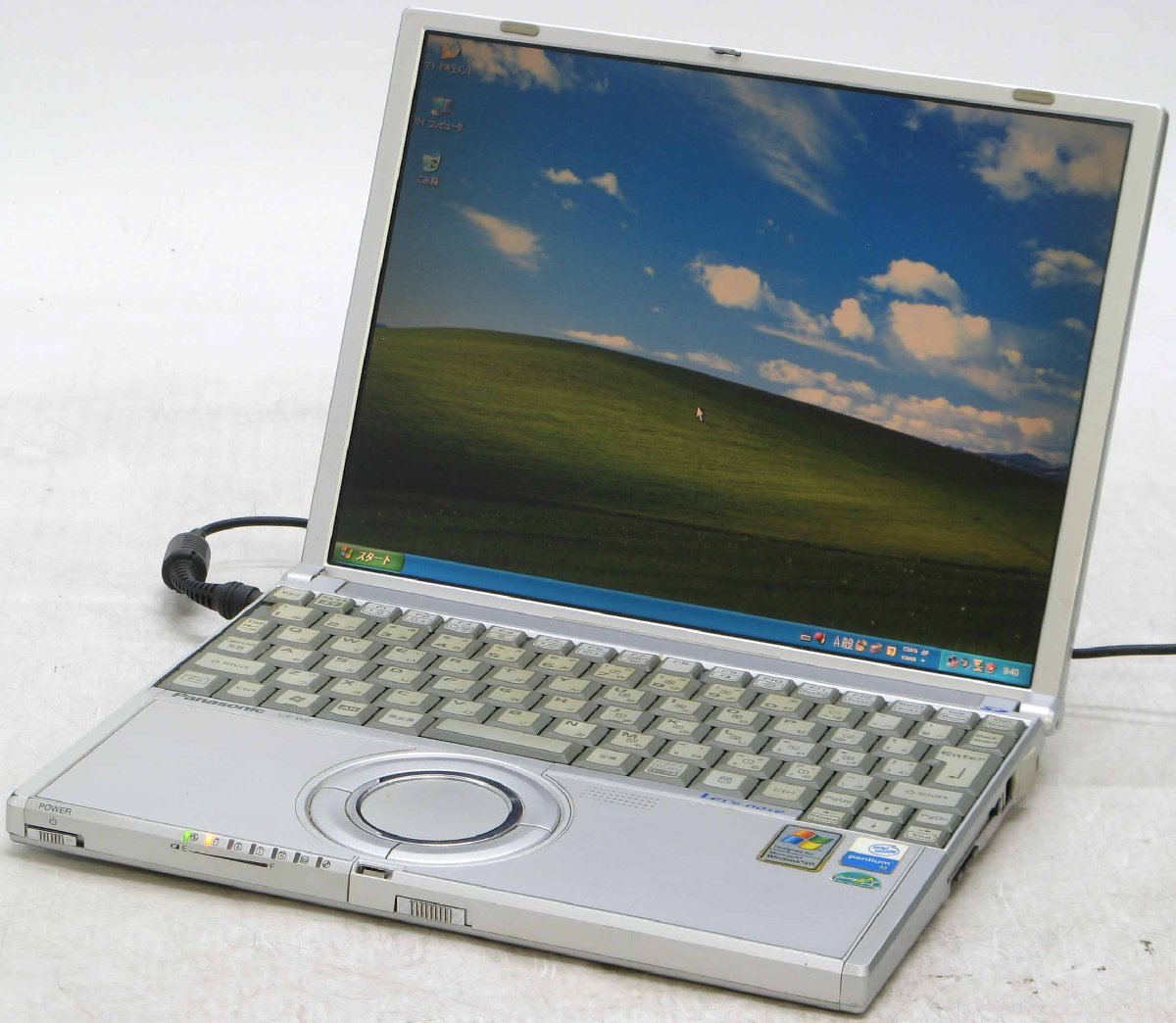 Panasonic Let'snote CF-W2BC1AXS ■ PentiumM-1.0/DVDROM/コンパクト/希少OS/動作確認済/WindowsXP ノートパソコン #10