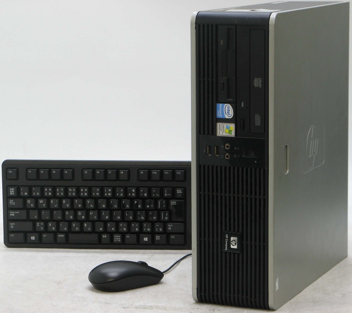 低価格の HP デスクトップ PentiumD-2.8/DVDROM/希少OS/動作確認済