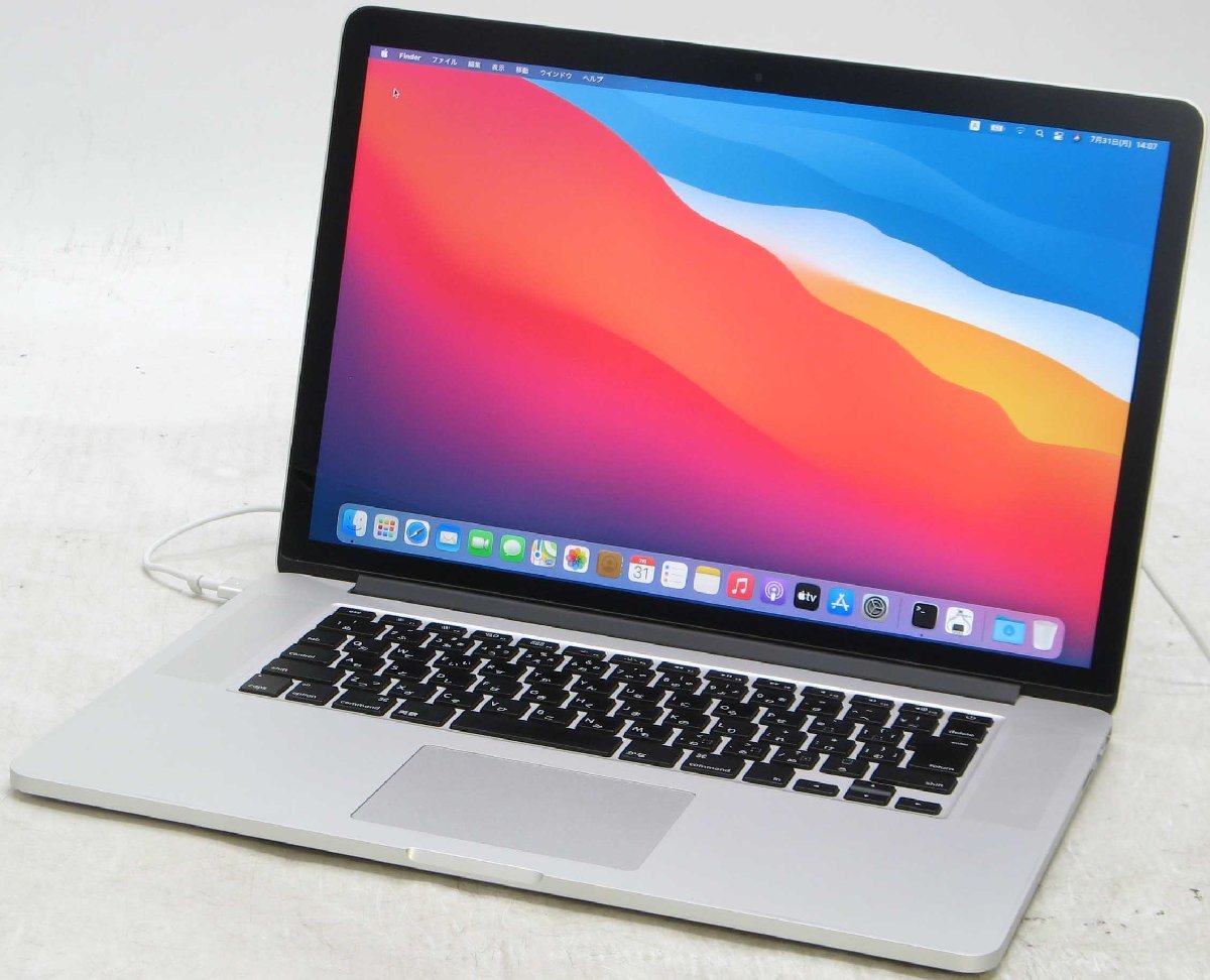 Apple MacBook Pro ME293J/A Retina late 2013 15inch ■ i7-4750HQ/SSD/無線/Webカメラ/OS11.7.9 ノートパソコン #1_Apple MacBook Pro ME293J/A