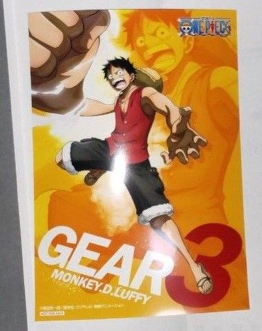 【GEAR2追加】セブンイレブン オリジナル ブロマイド ルフィ GEAR2 GEAR3 GEAR4 GEAR5 4枚セット