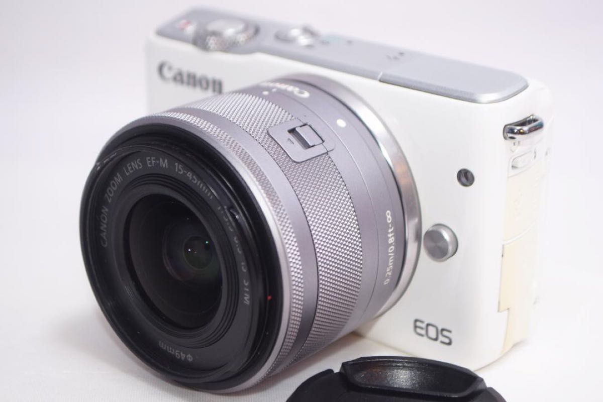 ★美品★WiFi転送OK★高画質★Canon キャノンEOS M10★