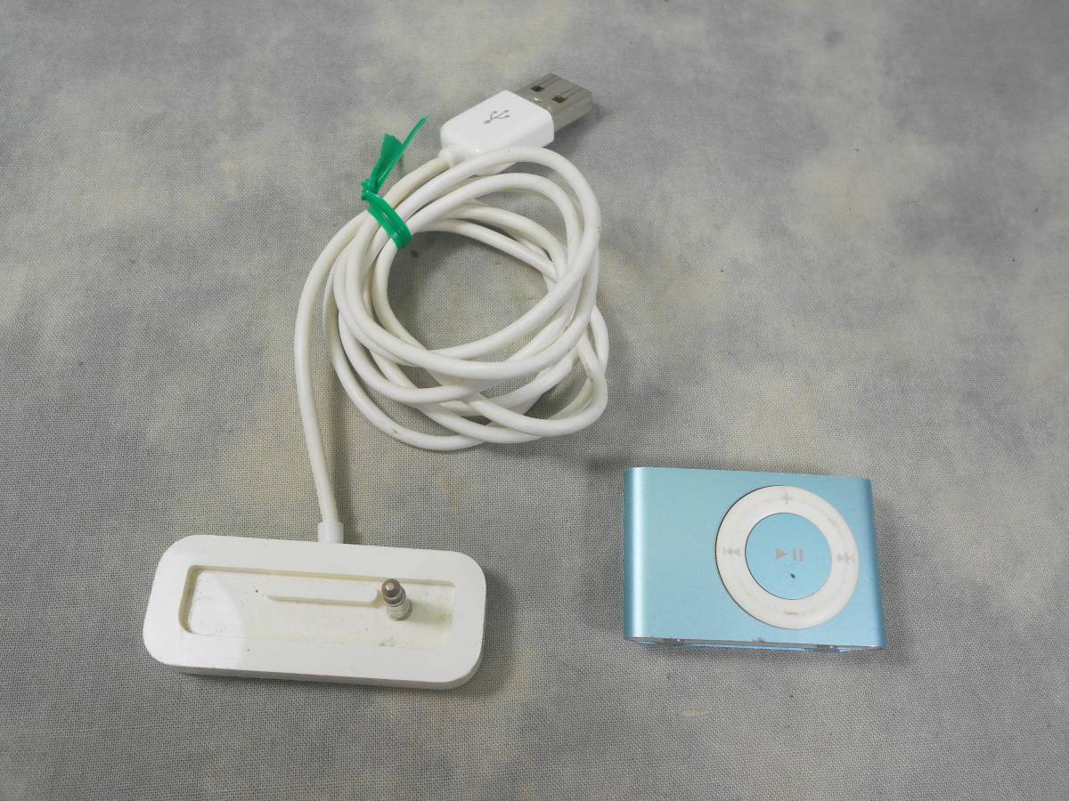 SOキ8-80【ジャンク/動作未確認】 Apple iPod shuffle A1204 第2世代