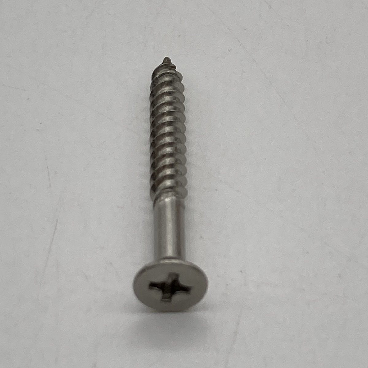 太陽ファスナー ステンレス 十字穴付 木ねじ 3.5×32 サラ 2条 SUS305 約1460本 DIY 木ネジ TAIYO FASTENER 工具材料【E道楽】_画像3