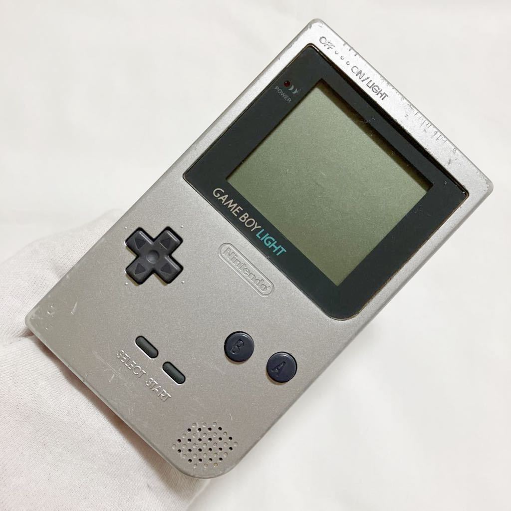 ジャンク品 当時物 任天堂 ゲームボーイライト 本体 Nintendo GAME BOY