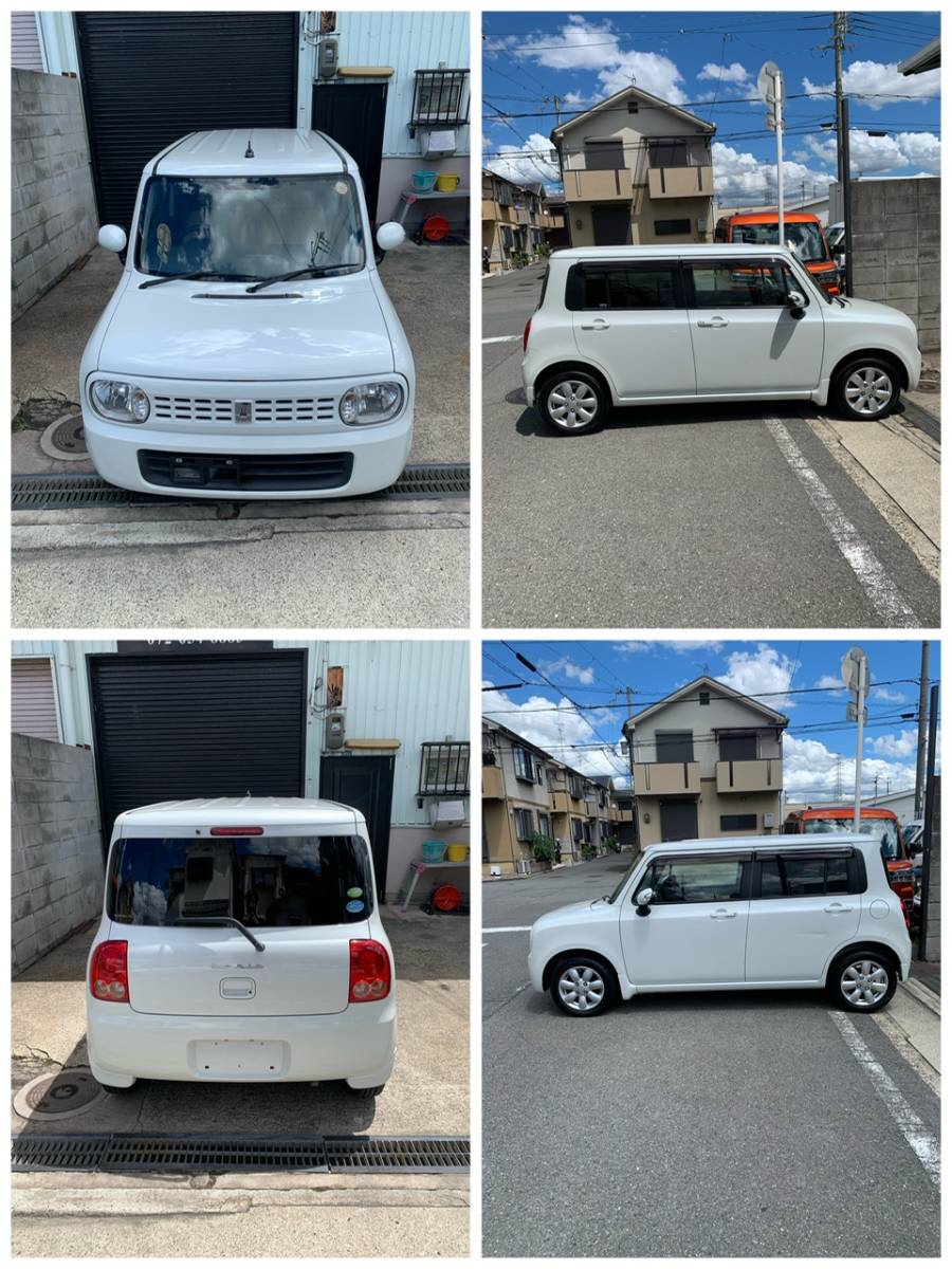 スズキ アルト ラパン T ターボ HE22S CVT パール ホワイト 車検/予備