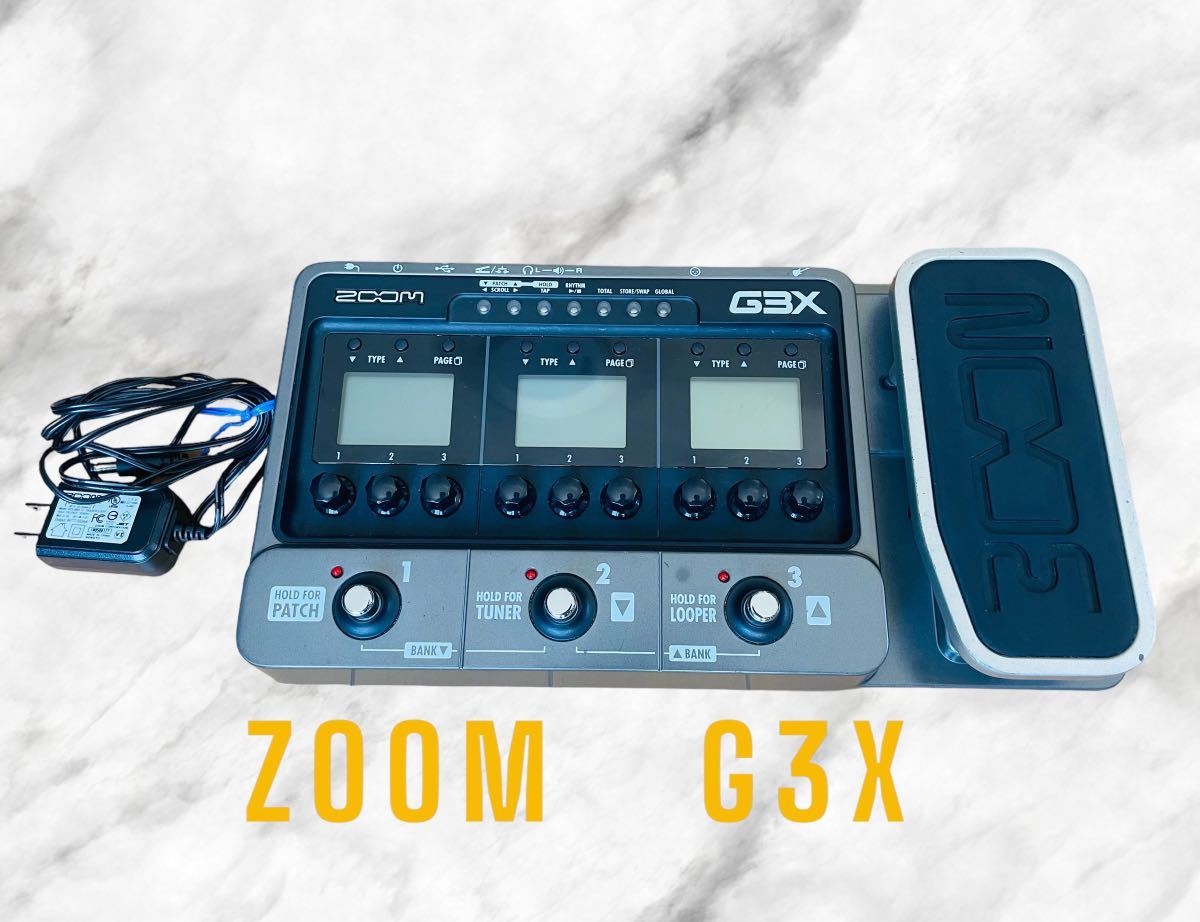 【ネット限定】 ZOOM G3X ギター エフェクト・アンプシミュレーター マルチエフェクター