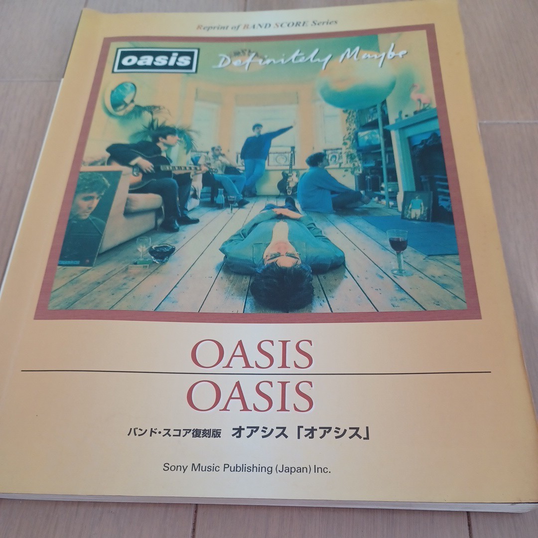 OASIS　OASIS バンドスコア オアシス 復刻版_画像1