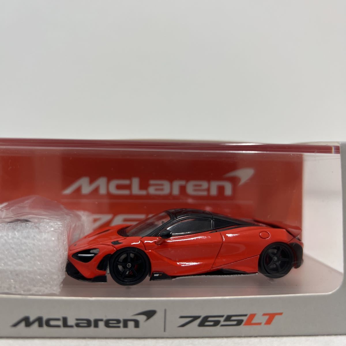 CM MODEL 1/64 McLaren 765LT Orange マクラーレン ミニカー カスタムホイール付き ミニカー モデルカー_画像6