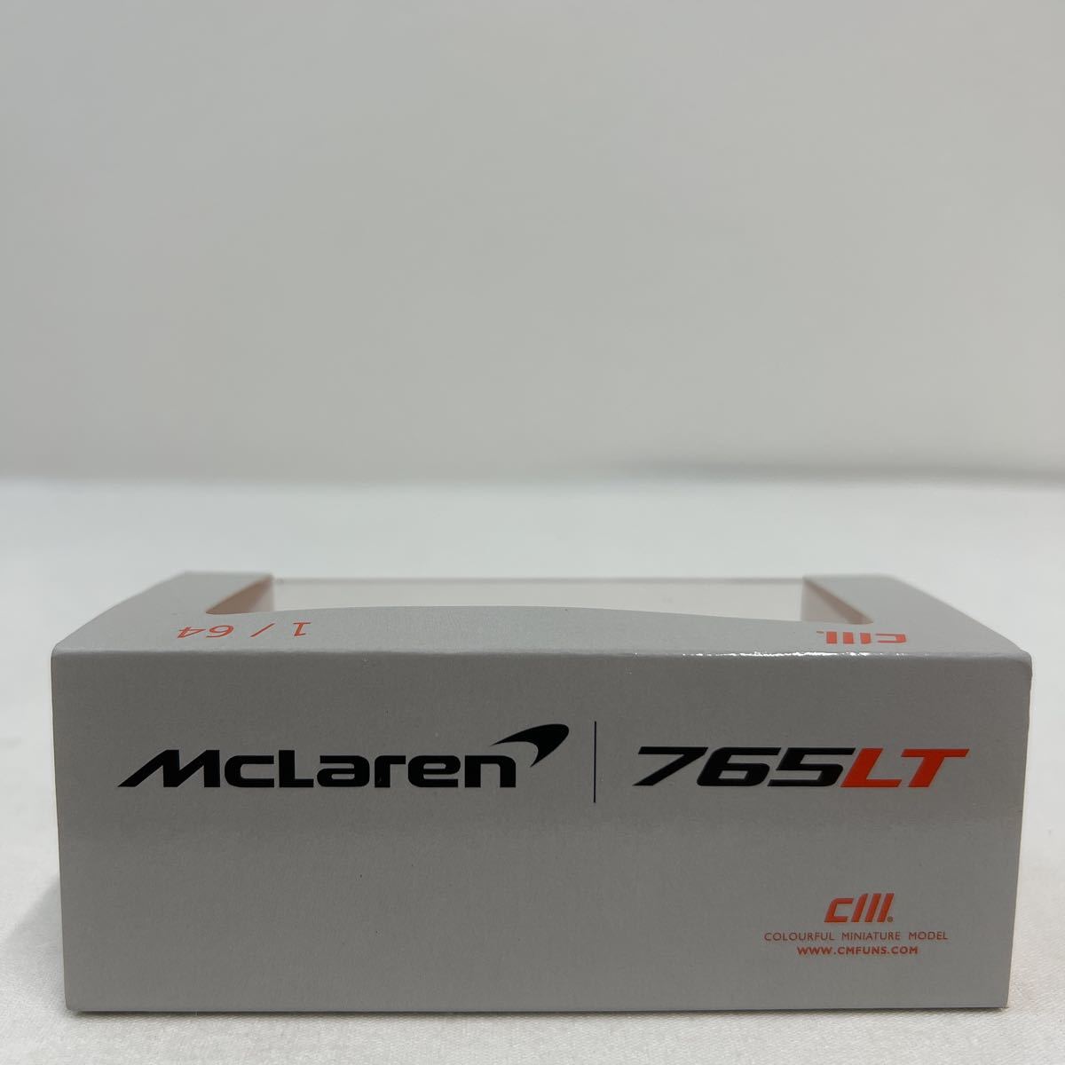 CM MODEL 1/64 McLaren 765LT Orange マクラーレン ミニカー カスタムホイール付き ミニカー モデルカー_画像4