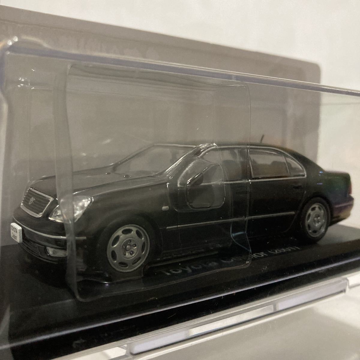 アシェット 国産名車コレクション 1/43 vol.143 TOYOTA Celsior 2001年 トヨタ セルシオ 30 VIP 旧車 ミニカー モデルカーの画像3