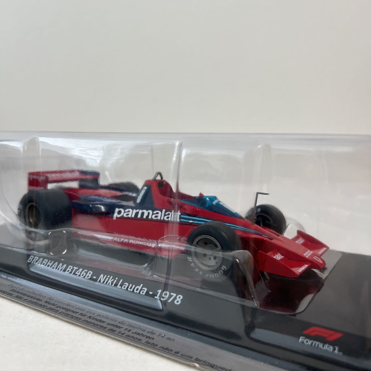 der Goss tea ni1/24 BRABHAM BT46B Niki Lauda 1978 year F1 collection GP  ALFA ROMEO Brabham nikilauda final product minicar : Real Yahoo auction  salling