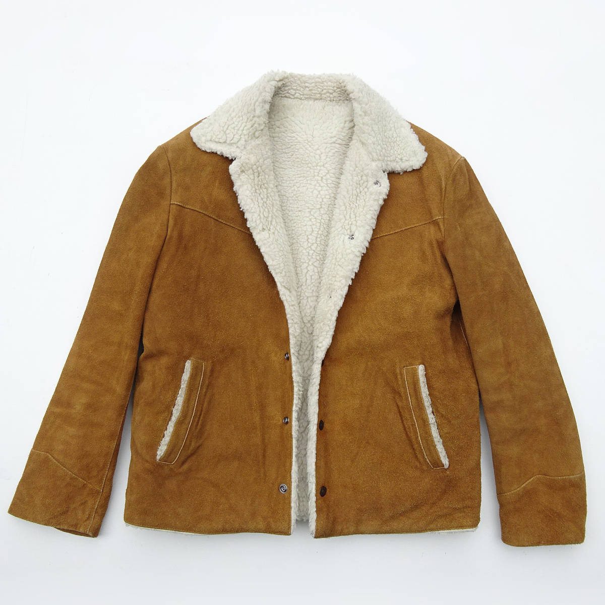 Warehouse ウエアハウス Lot 2128 Suede Ranch Jacket / スウェード ランチジャケット size 38 / スエード / サードコート_画像6