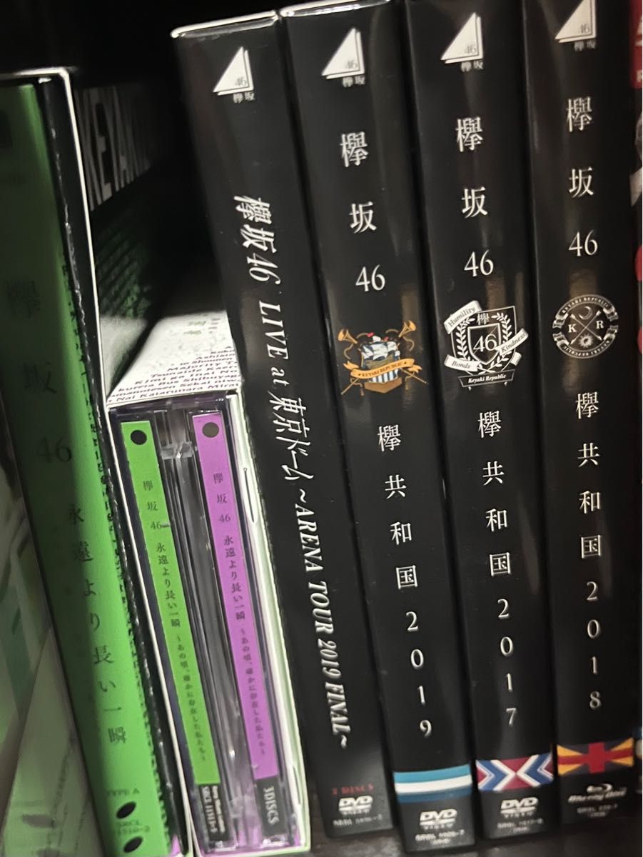 欅坂46 DVD ブルーレイ CD 欅共和国、東京ドーム、永遠より長い一瞬