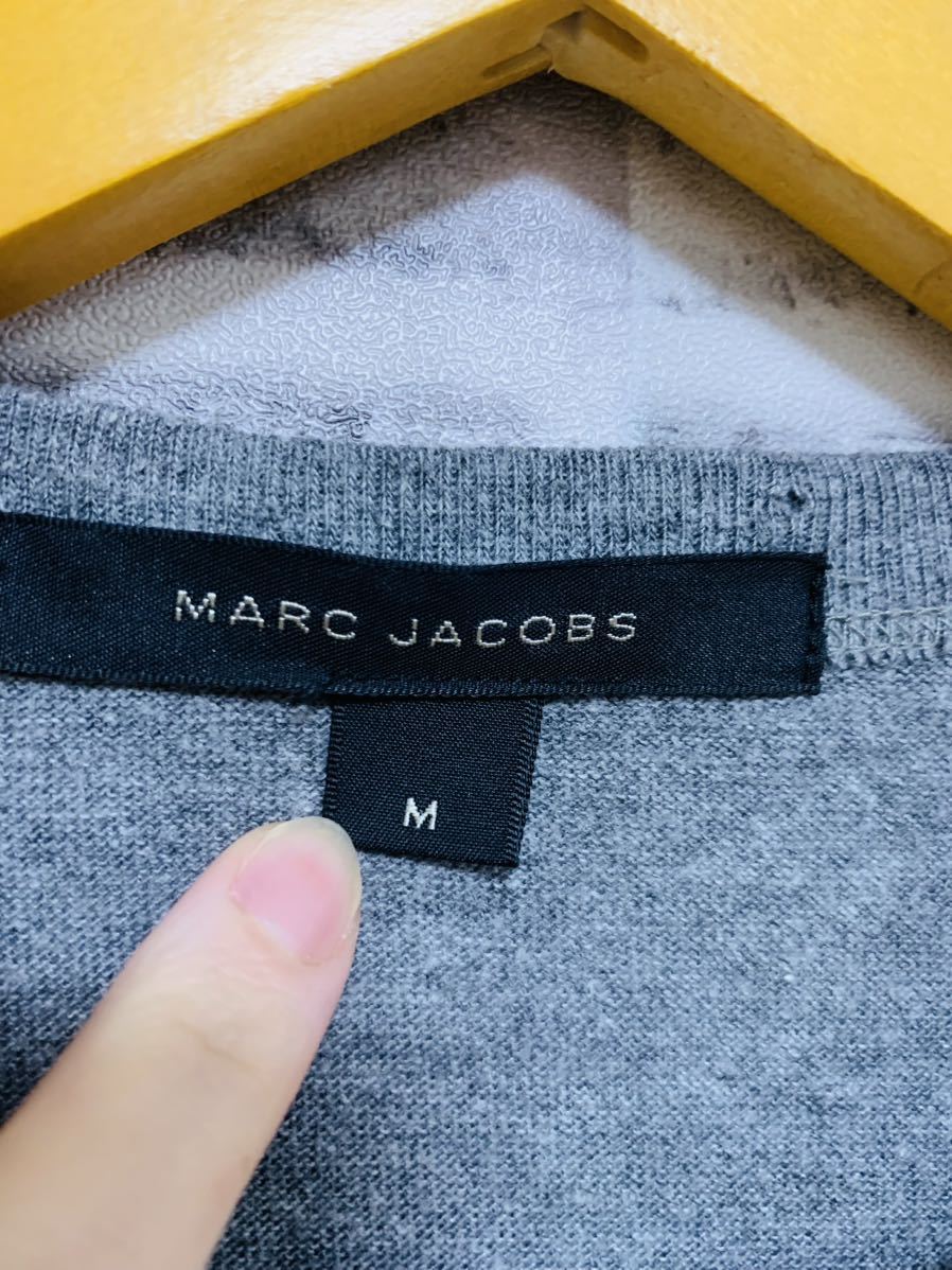 M MARC JACOBS マークジェイコブス グレー ロゴTシャツ 半袖Tシャツ 半袖 Tシャツ カットソー トップス_画像3