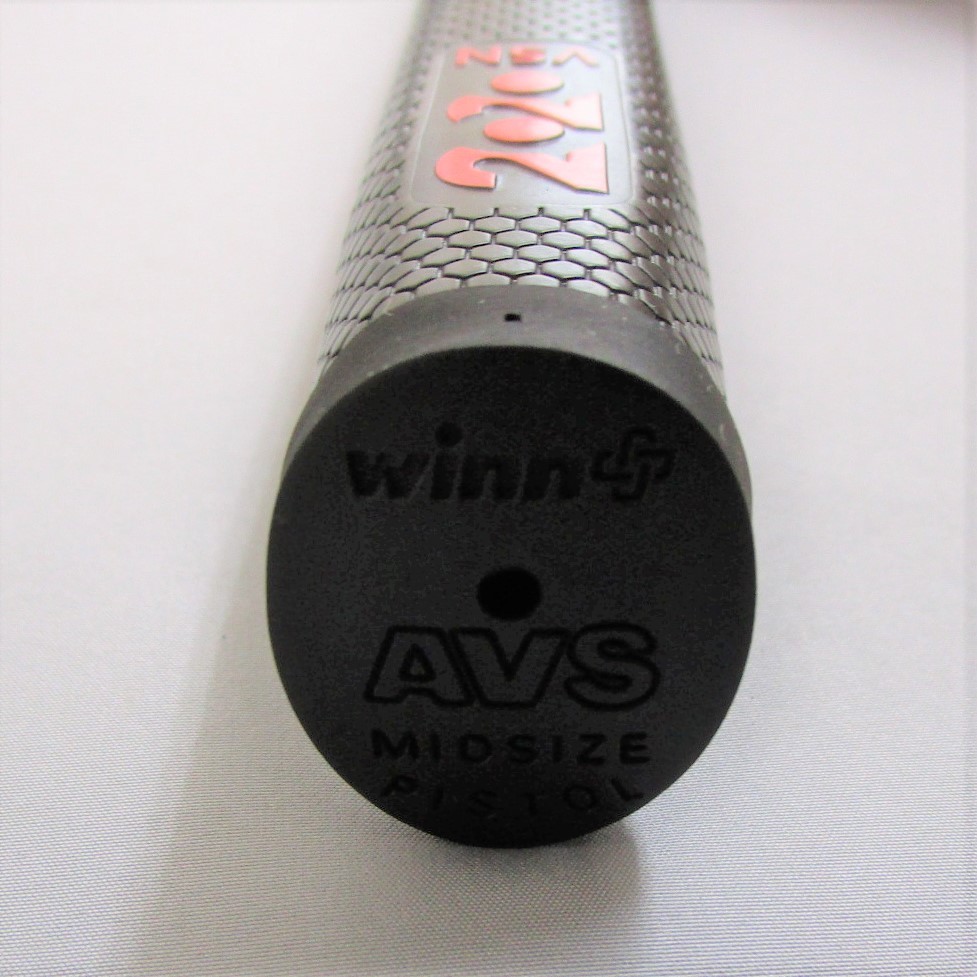 winn 68WVJ-BK/RD パターグリップ ウィン AVS ミッドサイズ 黒/赤 ブラック/レッド 2020VSN 2020年モデル 雨天対応 送料無料_画像4