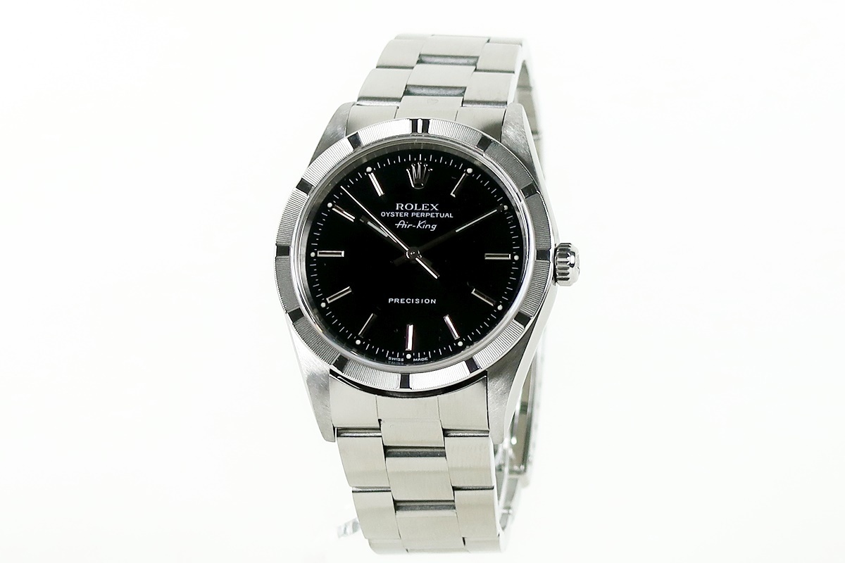 人気 ブランド チェック ロレックス 超美品】ROLEX オイスターパーペチュアル King Air 本体