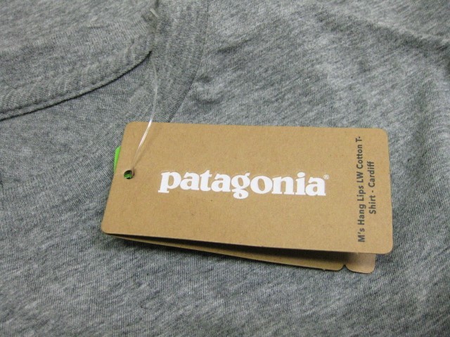 Patagonia M's Hang Lips LW Cotton T-Shirt By-Cradiff Size-XS. 未使用 Cardiff店限定