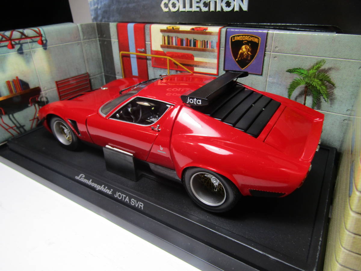 Lamborghini Jota 1/18 ランボルギーニ イオタ SVR RED V12 1971 Bertone ベルトーネ デザイン KYOSYO Collection 京商 イタリア 名車_画像2