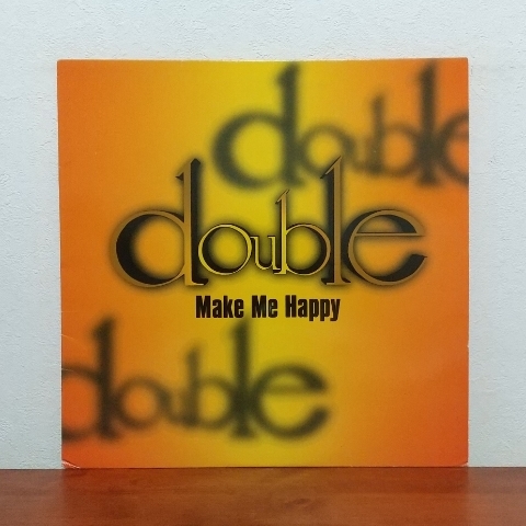 12インチシングル/ DOUBLE「MAKE ME HAPPY」_画像1