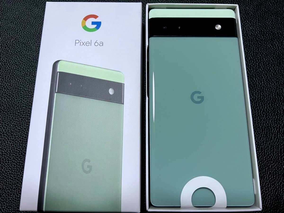 新品 送料無料 Google Pixel6a グーグルピクセル セージ (緑 グリーン 