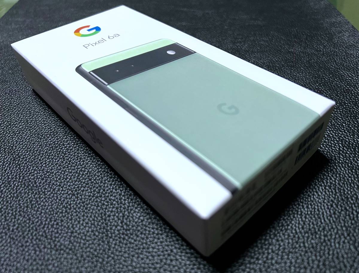 新品 送料無料 Google Pixel6a グーグルピクセル セージ (緑 グリーン) SIMフリー 一括購入品