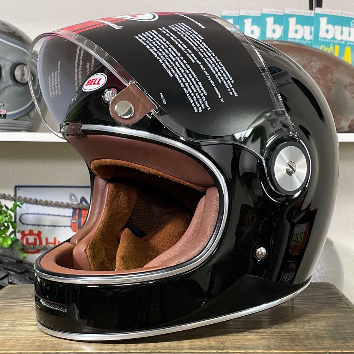 US BELL BULLITT ベル ブリット グロスブラック/L フルフェイス US BELL BULLITT ベル ブリット グロスブラック/L フルフェイス