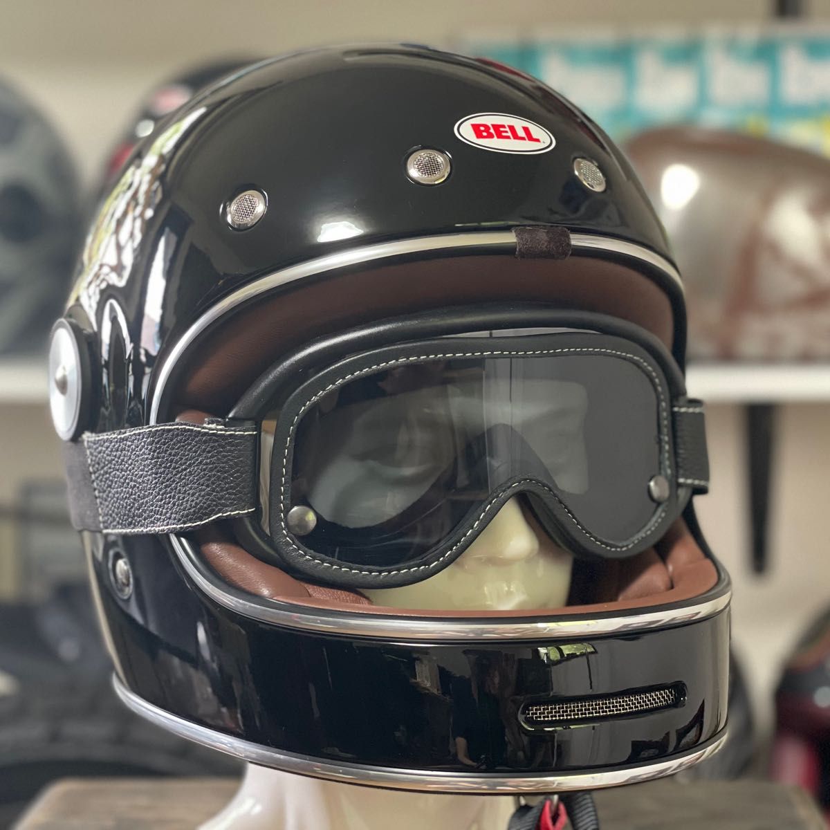 US BELL BULLITT ベル ブリット グロスブラック/L フルフェイス US BELL BULLITT ベル ブリット グロスブラック/L フルフェイス