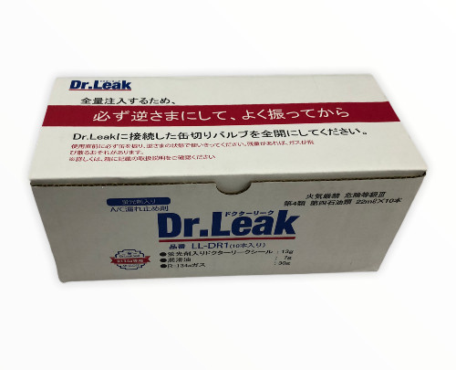 【10本セット】LL-DR1 蛍光剤入り A/C漏れ止め剤 リークラボジャパン Leaklab Japan Dr.Leak ドクターリーク_画像1